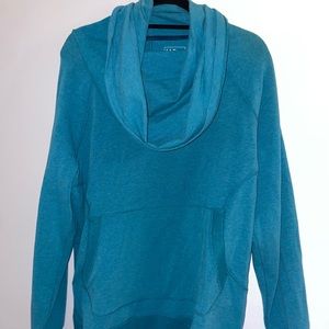 L.L. Bean Cozy pullover Teal Blue size XL regular NWT